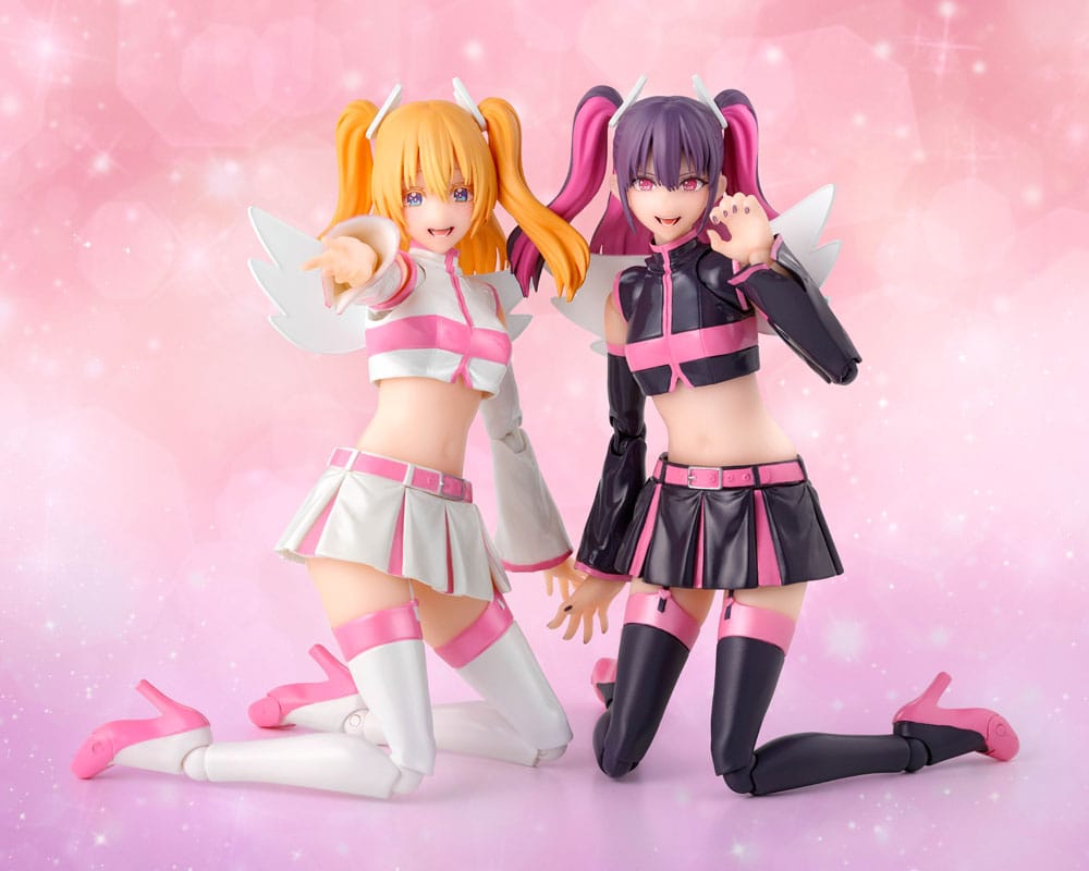 2.5 Dimensional Seduction SH Figuarts Action Figure Liliel Angel Airborne Corps/Ririsa 14 cm